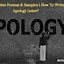 Image result for Apology Letter Format