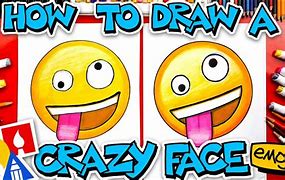 Image result for Crazy Face Drawing
