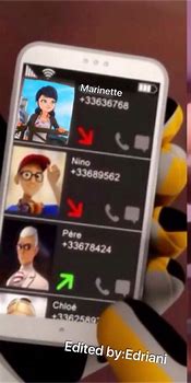 Image result for Miraculous Adrien Phone
