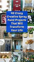 Image result for Spray-Paint Projects