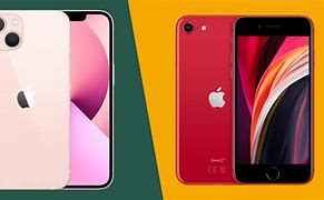 Image result for iPhone SE vs iPhone 13 Red