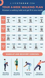 Image result for 28 Day Walking Challenge Chart