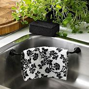Image result for Magnetic Dish Towel Holder
