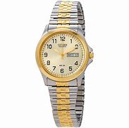 Image result for Citizen Gold Square Quartz Watch