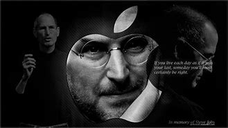 Image result for Steve Jobs with Black Background