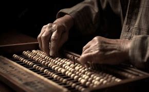 Image result for Old Man Using Abacus