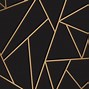 Image result for Black and Gold Geometric Wallpaper