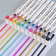 Image result for Spotch Sheet Key for Dabo and Shabo 96 Piece Marker Set