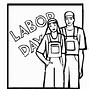 Image result for Flag Clip Art Black and White Labor Day