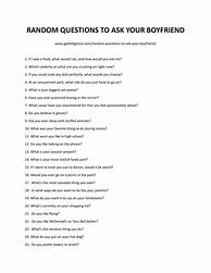 Image result for 100 Random Questions Boyfriend