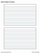 Image result for Printable Index Card Sheets