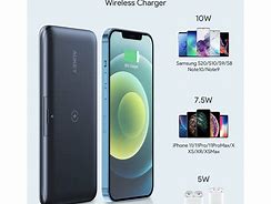 Image result for Aukey Wireless Charging Power Bank