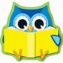 Image result for Image of an Owl Reading a Book