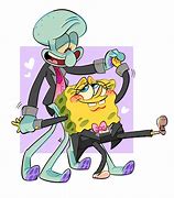 Image result for Spongebob and Squidward Love