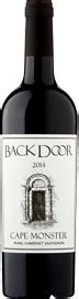 Image result for Back Door Cape Monster Shiraz