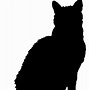 Image result for Scared Black Cat Silhouette