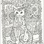 Image result for Easy Printable for Adults Cat Coloring Pages