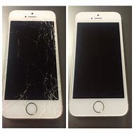 Image result for Broken iPhone 5S Screen