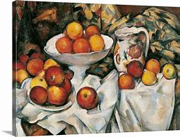 Image result for Apples and Oranges by Paul Cezanne