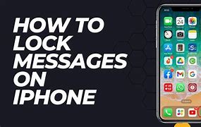 Image result for How to Lock Messages On iPhone