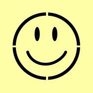 Image result for Smiley-Face Stencil