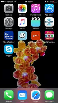 Image result for Apple iPhone 6s Home Screen