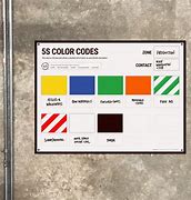 Image result for 5S Color Standards Template