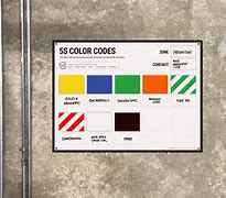Image result for 5S Color Code Design