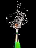 Image result for Popping Champagne with Glasses