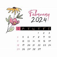 Image result for February Month Calendar Black Bacurond