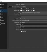 Image result for OBS Settings Page