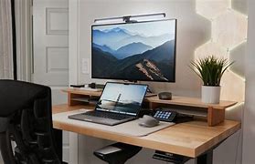 Image result for Home Office Laptop Setup
