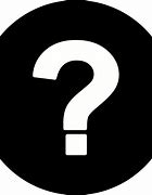 Image result for Icon for Question Mark