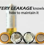 Image result for Battery Leakage Dark Liquid