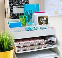 Image result for DIY Desk Organization