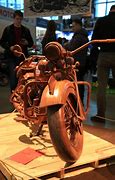 Image result for Full Size Wooden Motorcycle