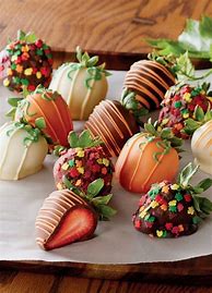 Image result for Chocolate Dipped Desserts