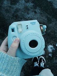 Image result for Cute Polaroid Camera Blue