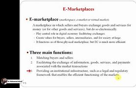 Image result for Electronic Market Place Example