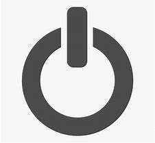 Image result for Power Off Icon with White Background