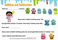 Image result for Kindergarten Math Pages