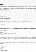 Image result for Positive Hotel Review Examples