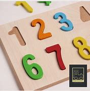 Image result for Wooden Number Puzzle 1