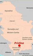 Image result for Pristina Belgrade Map