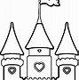 Image result for Princess Castle Drawing Black and White