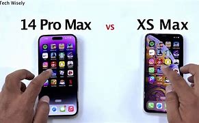Image result for XS Max vs 14 Pro Plus