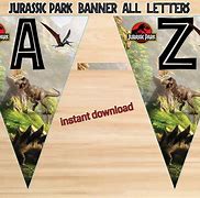 Image result for Jurassic Park Banner
