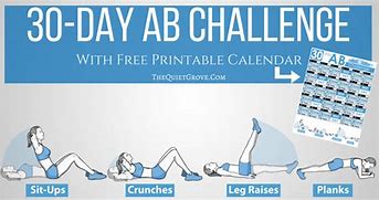 Image result for 30-Day AB Challenge Printable PDF