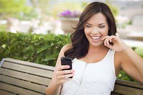 Image result for Woman Texting On Phone