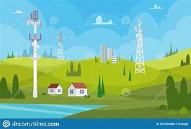 Image result for Communication Tower Cartoon